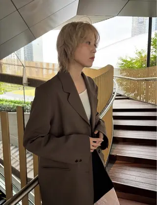 カラー 髪質改善/ H / ウエチ モモカのヘアスタイル