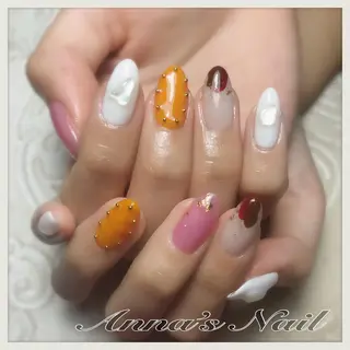 ネイル 清口 杏奈のネイルデザイン