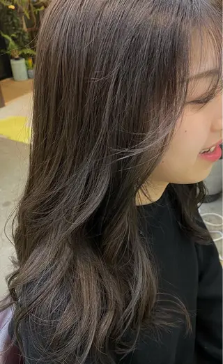 ロング カラー Moca 〰️のヘアスタイル