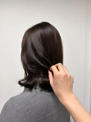 ミディアム カラー Lino nanaのヘアスタイル