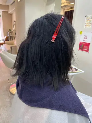 セミロング パーマ 髪質改善タムラ アユコのヘアスタイル