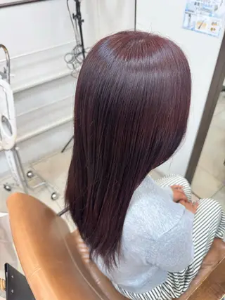 ロング カラー 坂元綾音 モデル募集中✨のヘアスタイル