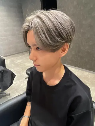 メンズ カラー BUCKS【天王寺】 バックス【駅30秒】のヘアスタイル