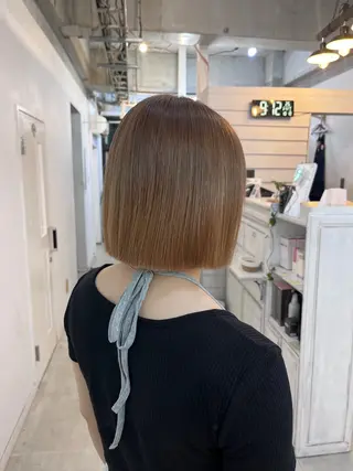 ショート カラー ダブルカラー メンズパーマ大成のヘアスタイル