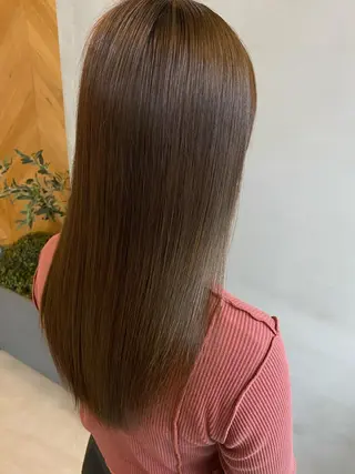 ロング カラー ヘアアレンジ ネイル マツエク・マツパ 夜23時まで予約🉑 reverieあきらのヘアスタイル