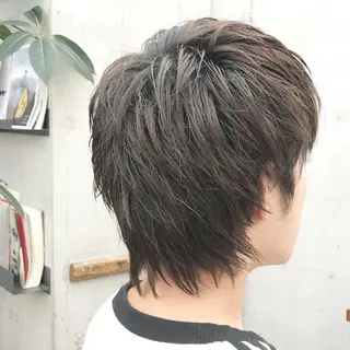 ショート メンズ ✂︎ウルフ・ショート ✂︎MIKUNIのヘアスタイル