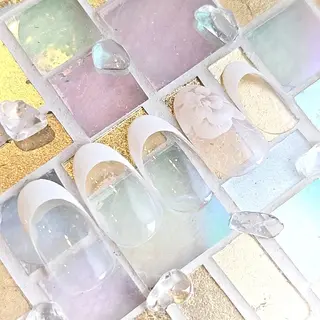 ネイル 手描きアート&推し活 🌟Wisteriaのネイルデザイン