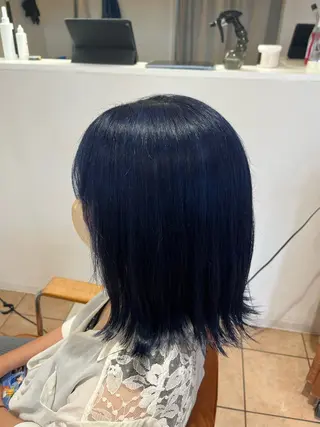 ミディアム 伊藤 杏乃のヘアスタイル