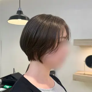 ショート カラー ナチュラルhair 🫧いぎあやかのヘアスタイル