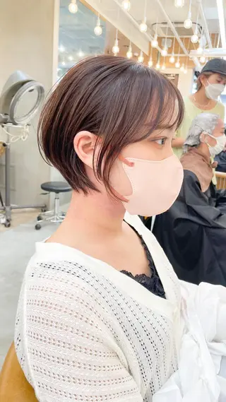 ショート カラー 横浜/ショート/ マンツーマン施術　丹のヘアスタイル