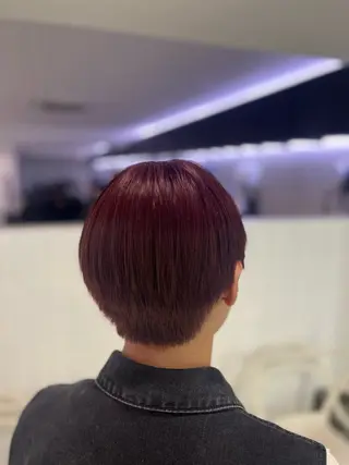 カラー ハイトーンカラー 🦄レイヤーカットのヘアスタイル