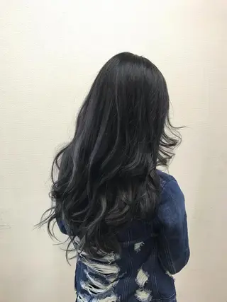 ロング カラー 吉森 満俊のヘアスタイル