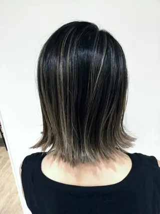 ショート 髪質改善カラー韓国風 レイヤーtudaのヘアスタイル