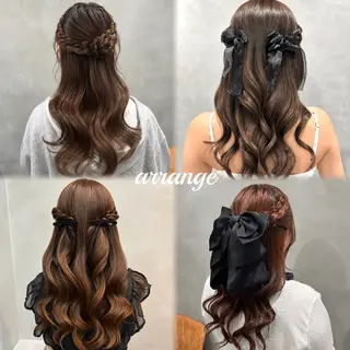 ロング 推し活アレンジ🎀 艶カラー¦nanoのヘアスタイル