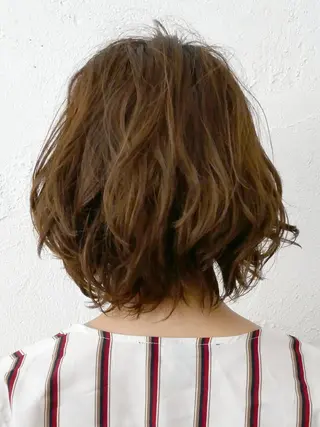 ショート パーマ 美髪矯正🪞髪質改善 KURIHARAのヘアスタイル