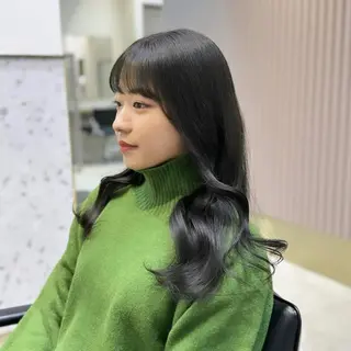 セミロング カラー ヘアアレンジ 完全💗マンツーマン marinのヘアスタイル