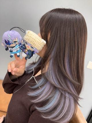 ロング カラー 🌿佐山 絵梨佳🌿 Recharme新保のヘアスタイル