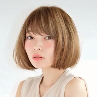 ミディアム ショート/ボブ【二子 玉川】原田憲太のヘアスタイル