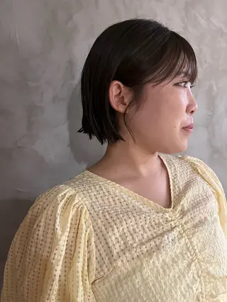 ショート くるみ🩰/ボブ レイヤー/暖色カラーのヘアスタイル