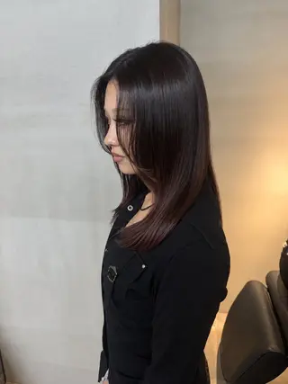 セミロング YUTSUKI 🫧のヘアスタイル
