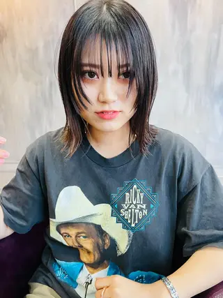 ミディアム パーマ美容師 matsuのヘアスタイル