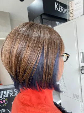 ショート カラー GRANDEUR natsukiのヘアスタイル