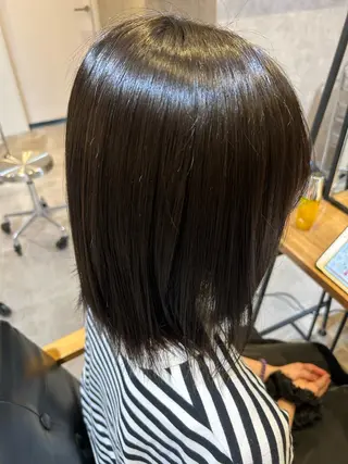 ミディアム カラー ルキヤ/ elima横浜西口のヘアスタイル