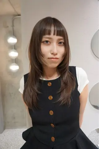 ミディアム 大卒フリーランス 美容師☆ぬくいせいなのヘアスタイル