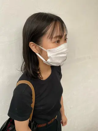 ミディアム 髪質改善/艶カラー MISATOのヘアスタイル