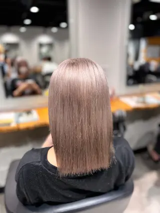 ミディアム カラー ✨川越ブリーチ特化✨ Yumaのヘアスタイル