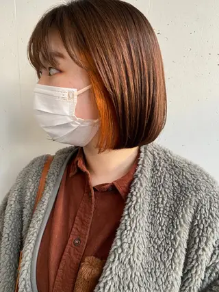 ショート カラー ボブ / オージュア 🌸Mikuのヘアスタイル