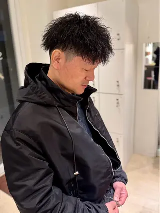パーマ メンズ メンズカット募集 草野のヘアスタイル