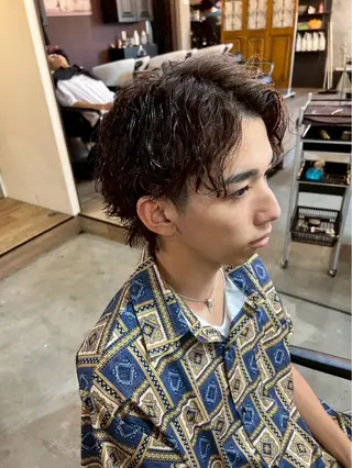 ショート メンズ特化/センター /ニュアンス/天野のヘアスタイル