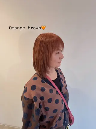 カラー 渕 克嘉のヘアスタイル