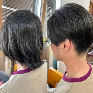 ショート サロンアカデミー 増渕　規泰のヘアスタイル