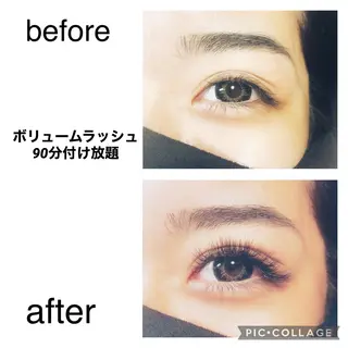 マツエク・マツパ hana 　のマツエク・マツパデザイン