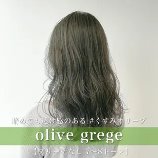セミロング カラー navile原宿 yumaのヘアスタイル