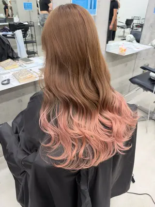 カラー Nana/名古屋/ ハイトーン/ブリーチのヘアスタイル