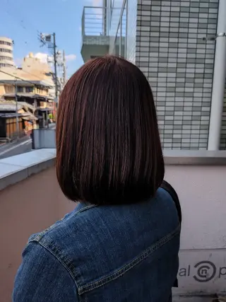 ミディアム 猪野 さやかのヘアスタイル