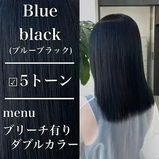 セミロング カラー レイヤー×透明感カラ ーHAYATOのヘアスタイル