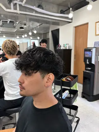 パーマ メンズ 下北沢メンズパーマ 特化園田　楓莉のヘアスタイル