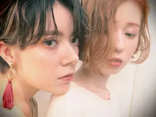 ショート カラー パーマ BASSA 下井草店のヘアスタイル