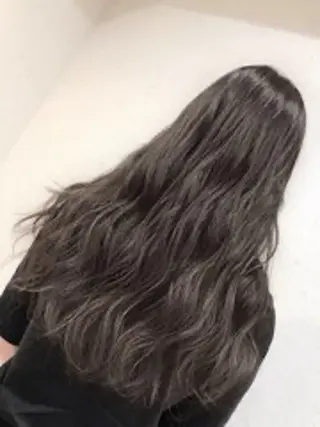 ロング カラー 【透け感カラー】 沖田航祐のヘアスタイル