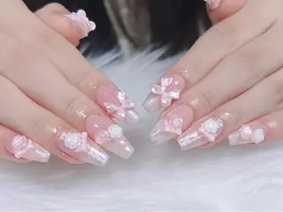 ネイル Sora  Nail 長さ出し専門店のネイルデザイン