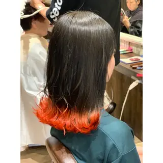 セミロング 武田 悠司のヘアスタイル