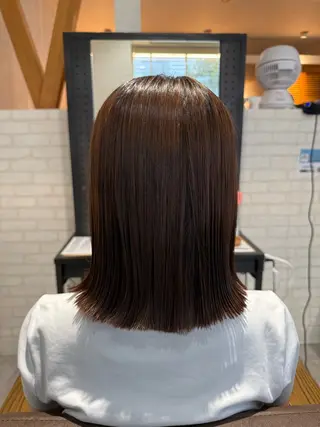 ミディアム Misaki/坂戸/ 艶カラーのヘアスタイル