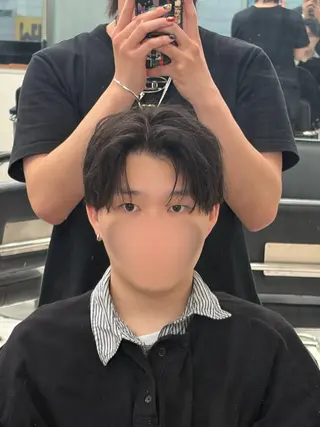 ショート メンズ フジイ カナウのヘアスタイル
