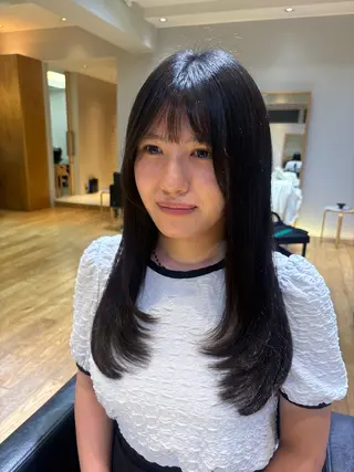 ロング 【パーマ🌀/暖色カ ラー🍷】ななこ🌴のヘアスタイル