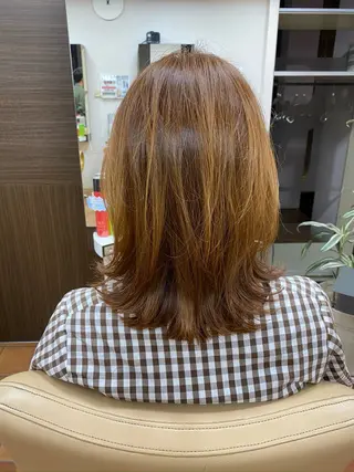ミディアム 太田 まなのヘアスタイル