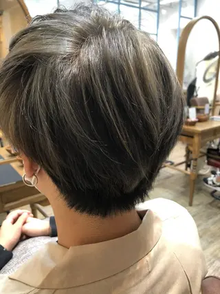 ショート ⭐️艶髪⭐️髪質改善 newi町田 山本のヘアスタイル